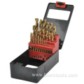 Ground Titanium HSS Drill Bit Set for Metal